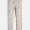 Guess Mit Allover-Print - Legging - Hellblau
