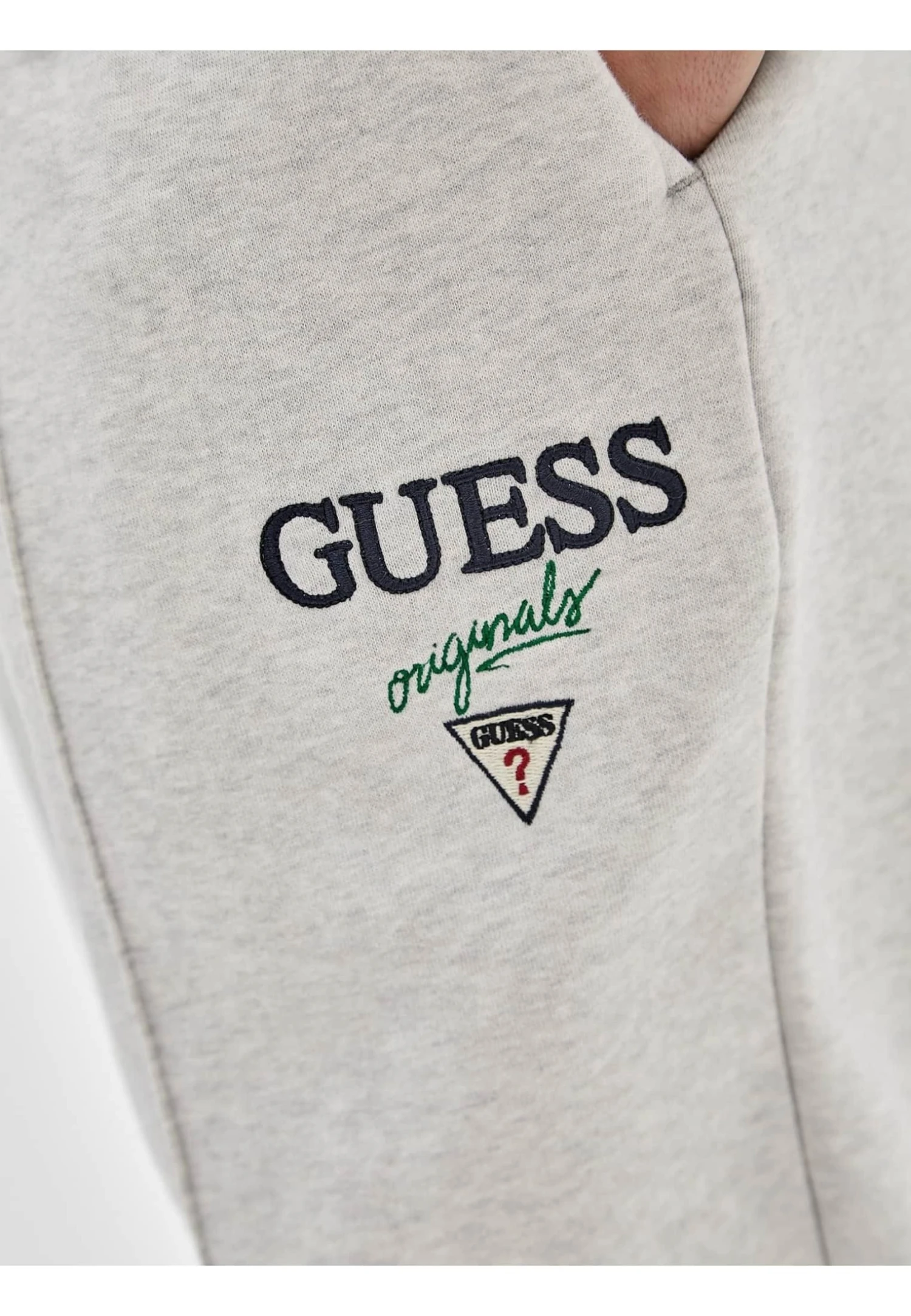 Guess Mit Logo - Trainingsbroek - Beige - Afbeelding 5