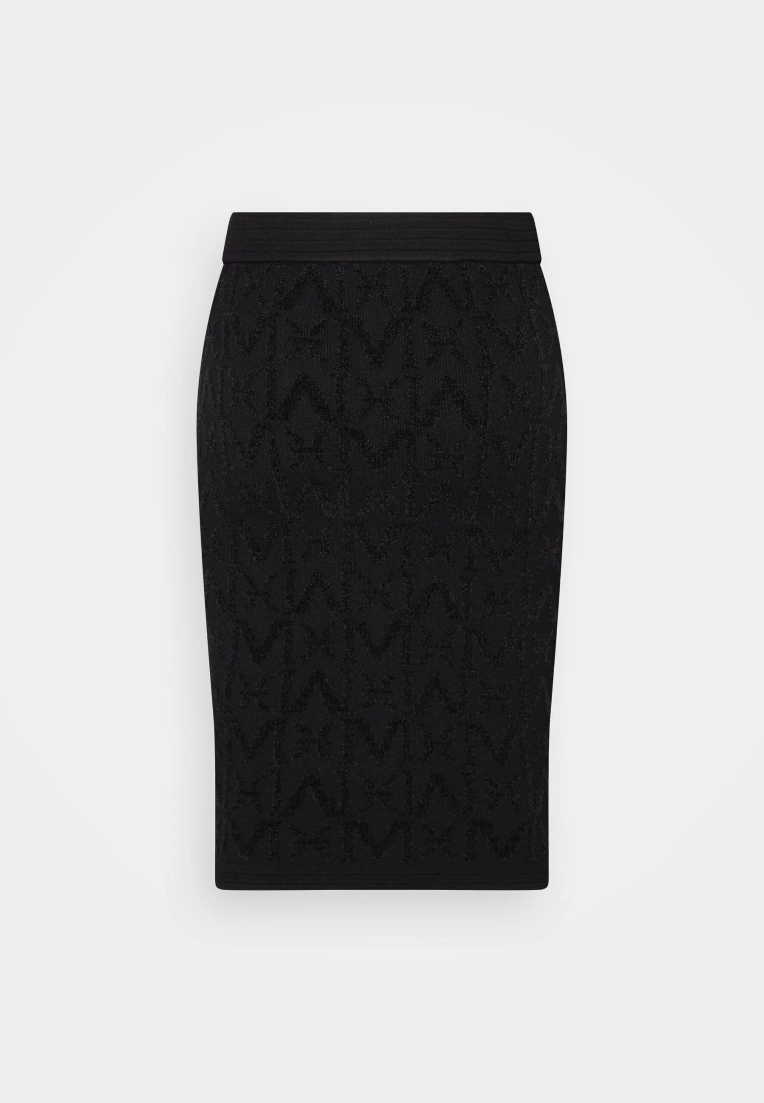 Sibilla Allover Skirt - Kokerrok - Jet Black - Afbeelding 2