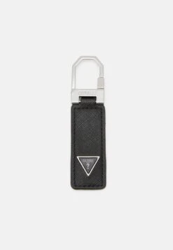 Guess Certosa Flat Keyring Unisex - Sleutelhanger - Black