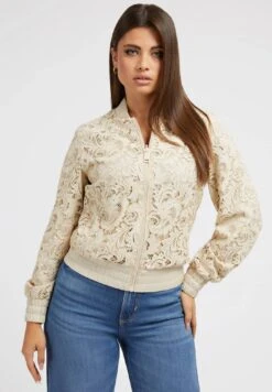 Guess Bestickte - Bomberjacks - Blanc