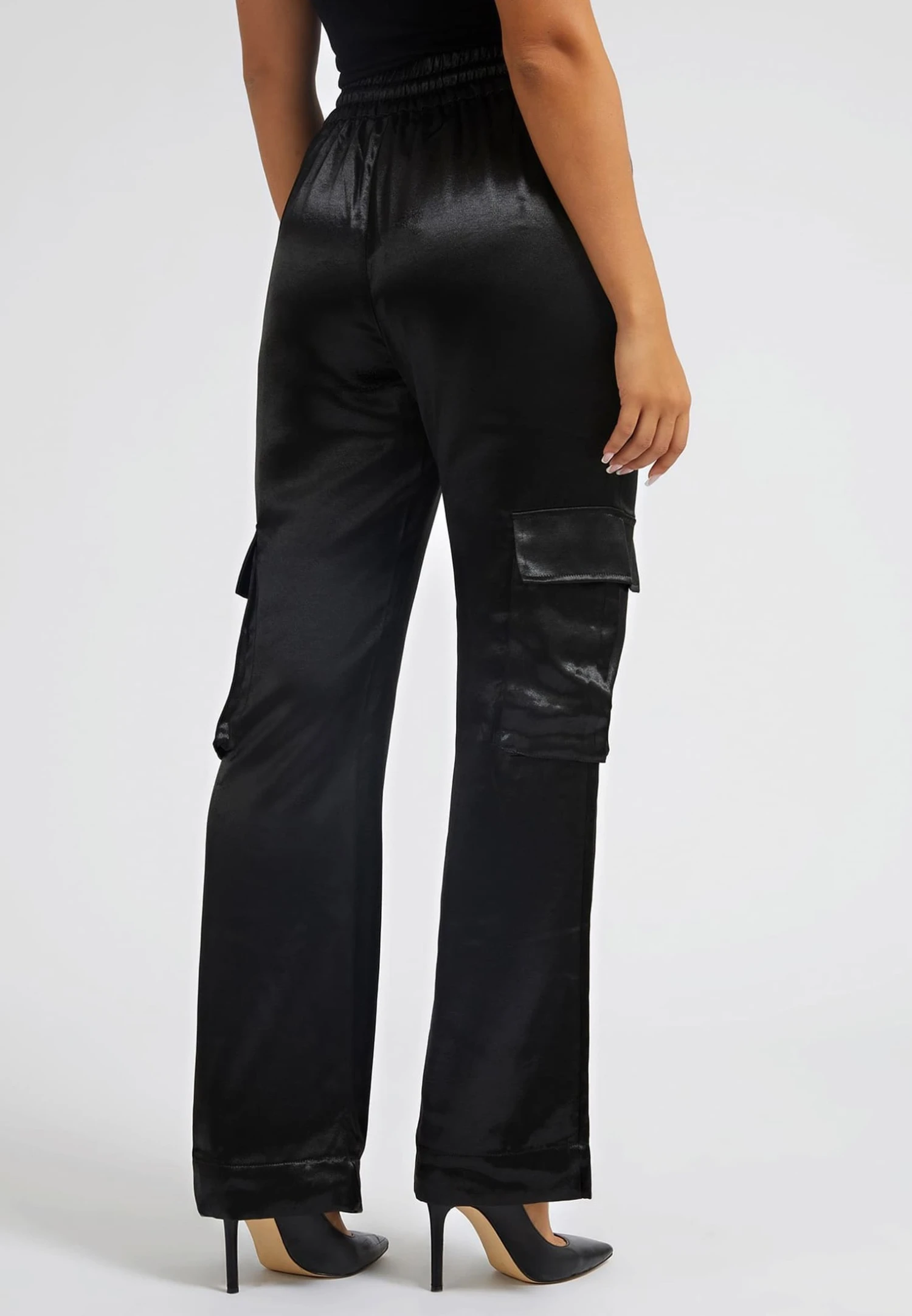 Guess Relaxed Fit - Cargobroek - Schwarz - Afbeelding 3