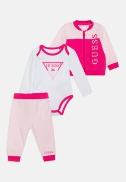 Guess Baby Pant Set Unisex - Geboortegeschenk - Ballet Pink