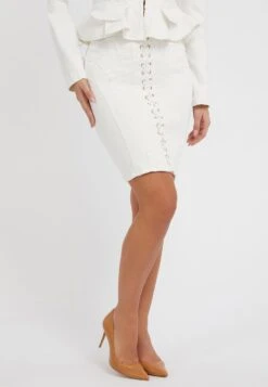 Guess Mit Schnürung - Kokerrok - Weiß