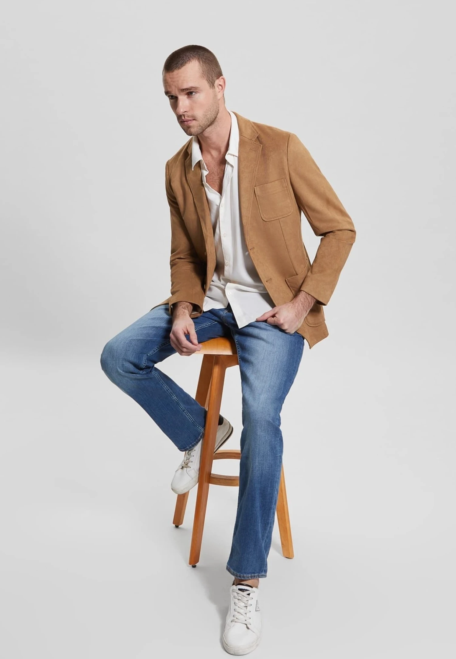 Guess Blazer - Beige - Afbeelding 4