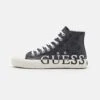 Guess New Winners Mid - Sneakers Hoog - Schwarz