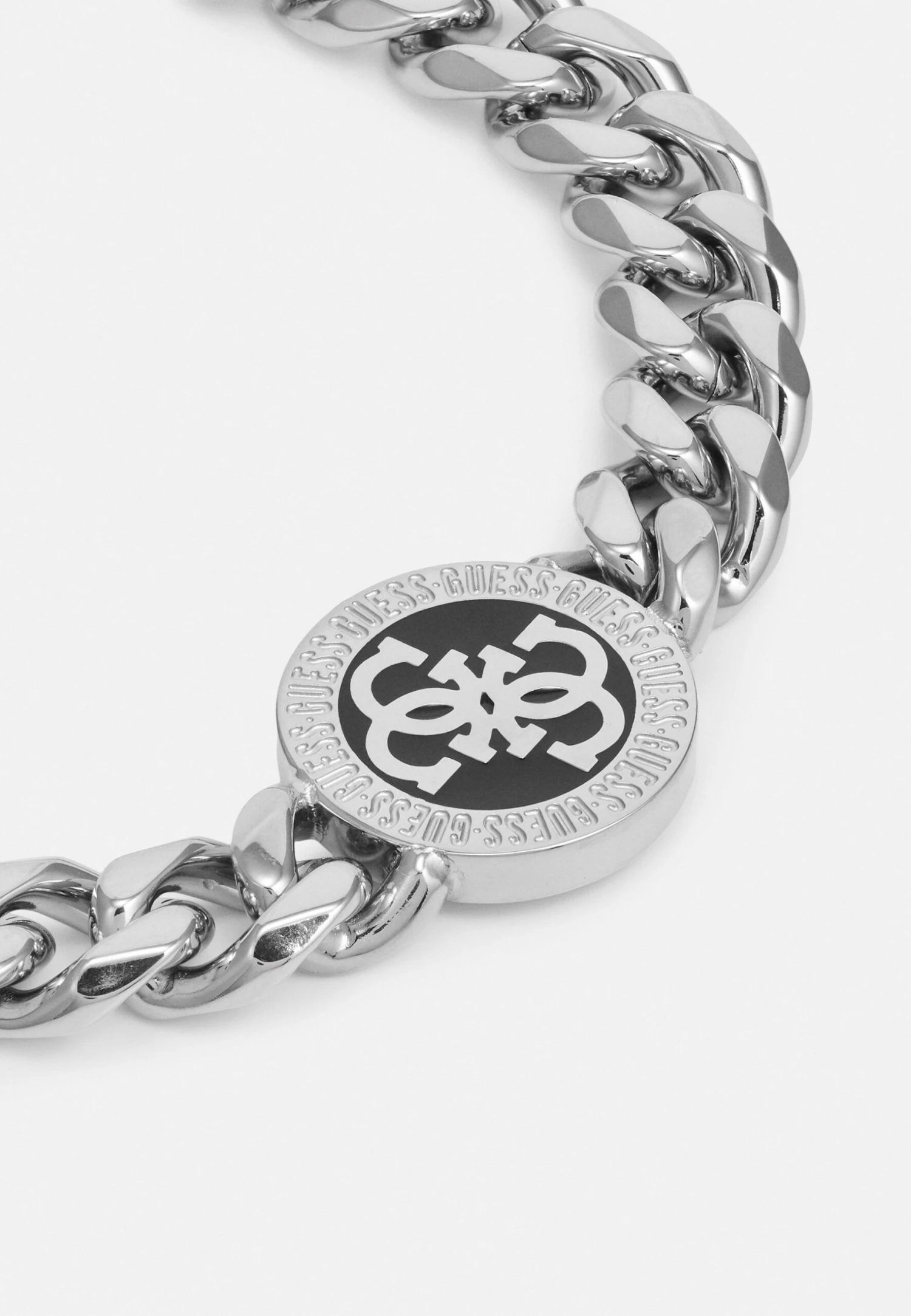 Guess Icon - Armband - Silver-Coloured/Black - Afbeelding 3