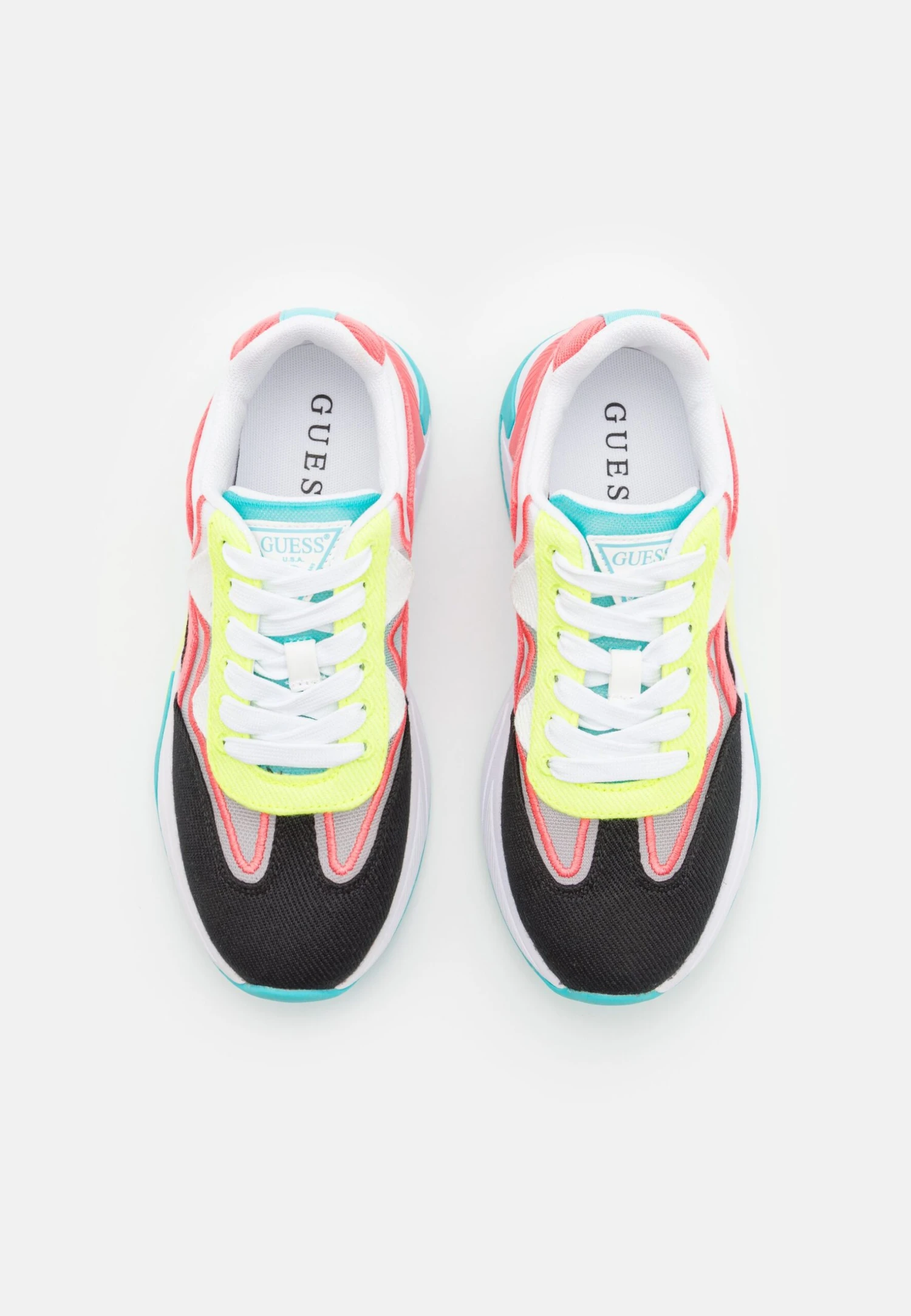 Guess Enie - Sneakers Laag - Lime Orange - Afbeelding 5