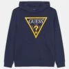 Guess Junior Hooded Core - Sweater - Bleu/Deck Blue
