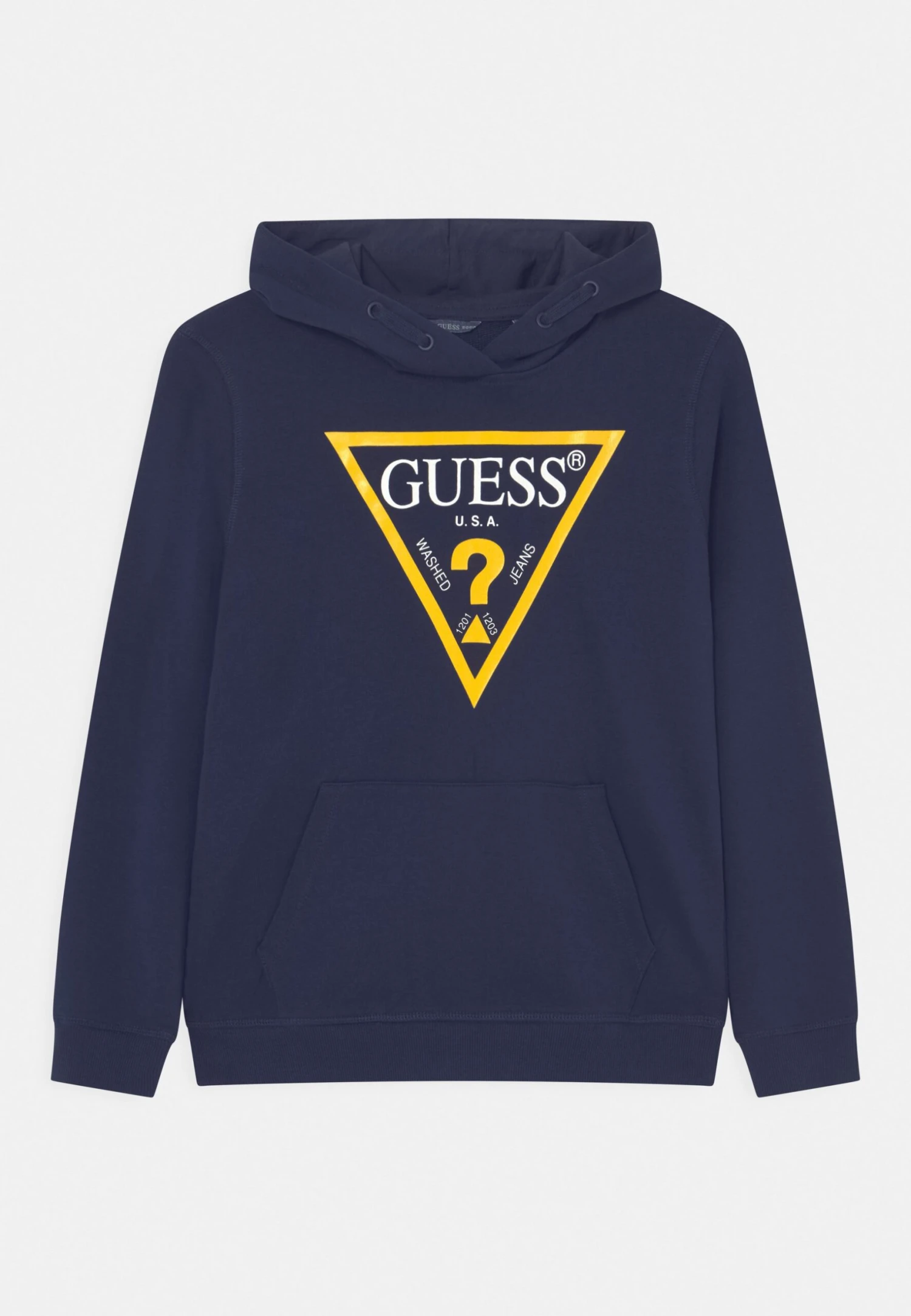 Guess Junior Hooded Core - Sweater - Bleu/Deck Blue