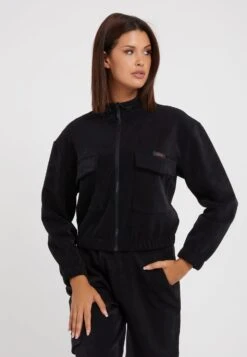 Guess Cropped - Lichte Jas - Schwarz