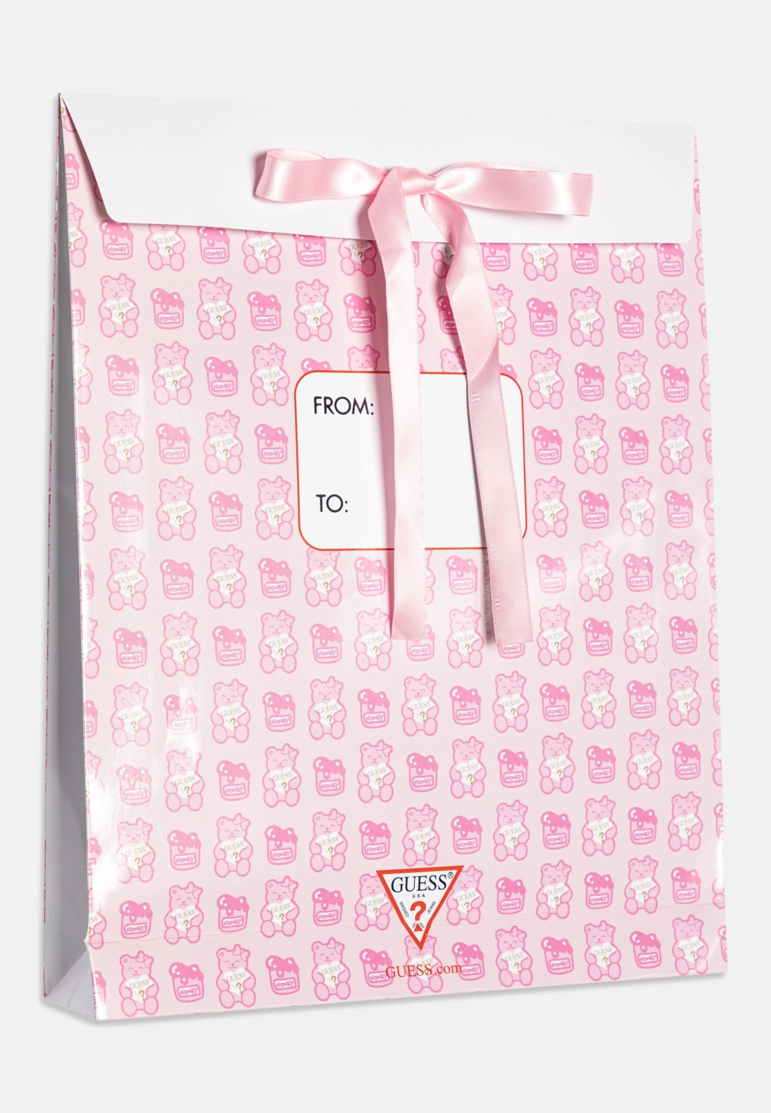 Guess Newborn Oxford Shortall Set - Tuinbroek - Grey - Afbeelding 3