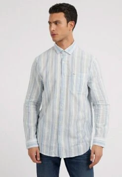 Guess Allover - Overhemd - Hellblau