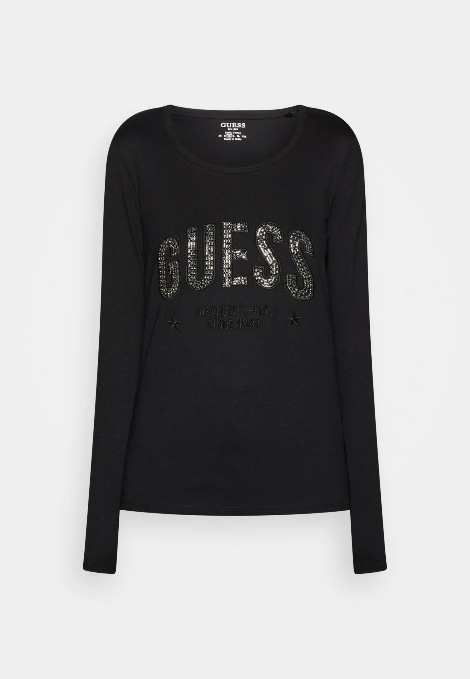 Guess Mirela- Longsleeve - Jet Black - Afbeelding 5