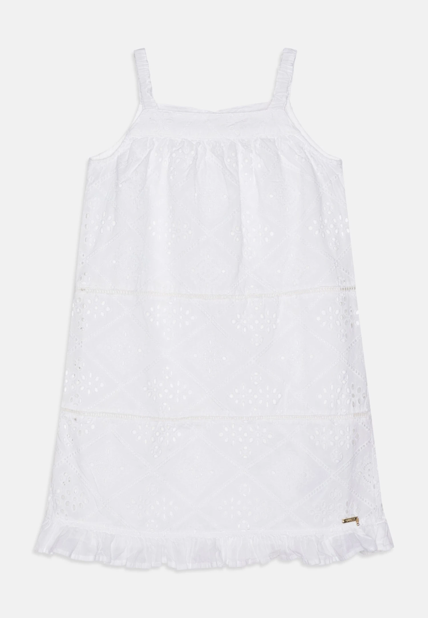 Guess Junior Sangallo Dress - Jurk - Pure White