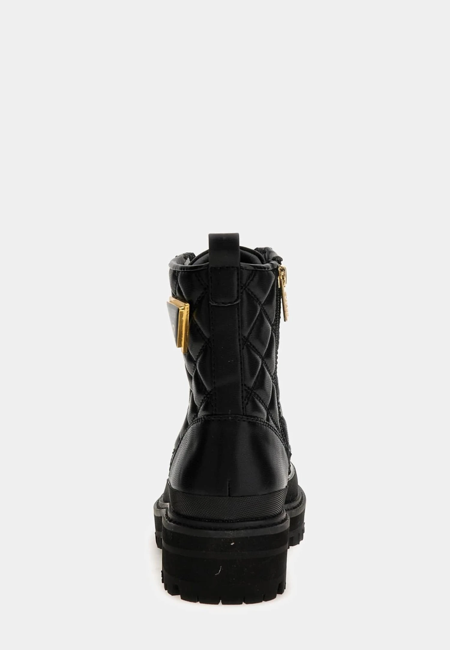 Guess Badae Steppung - Enkellaarsjes Met Plateauzool - Schwarz - Afbeelding 4