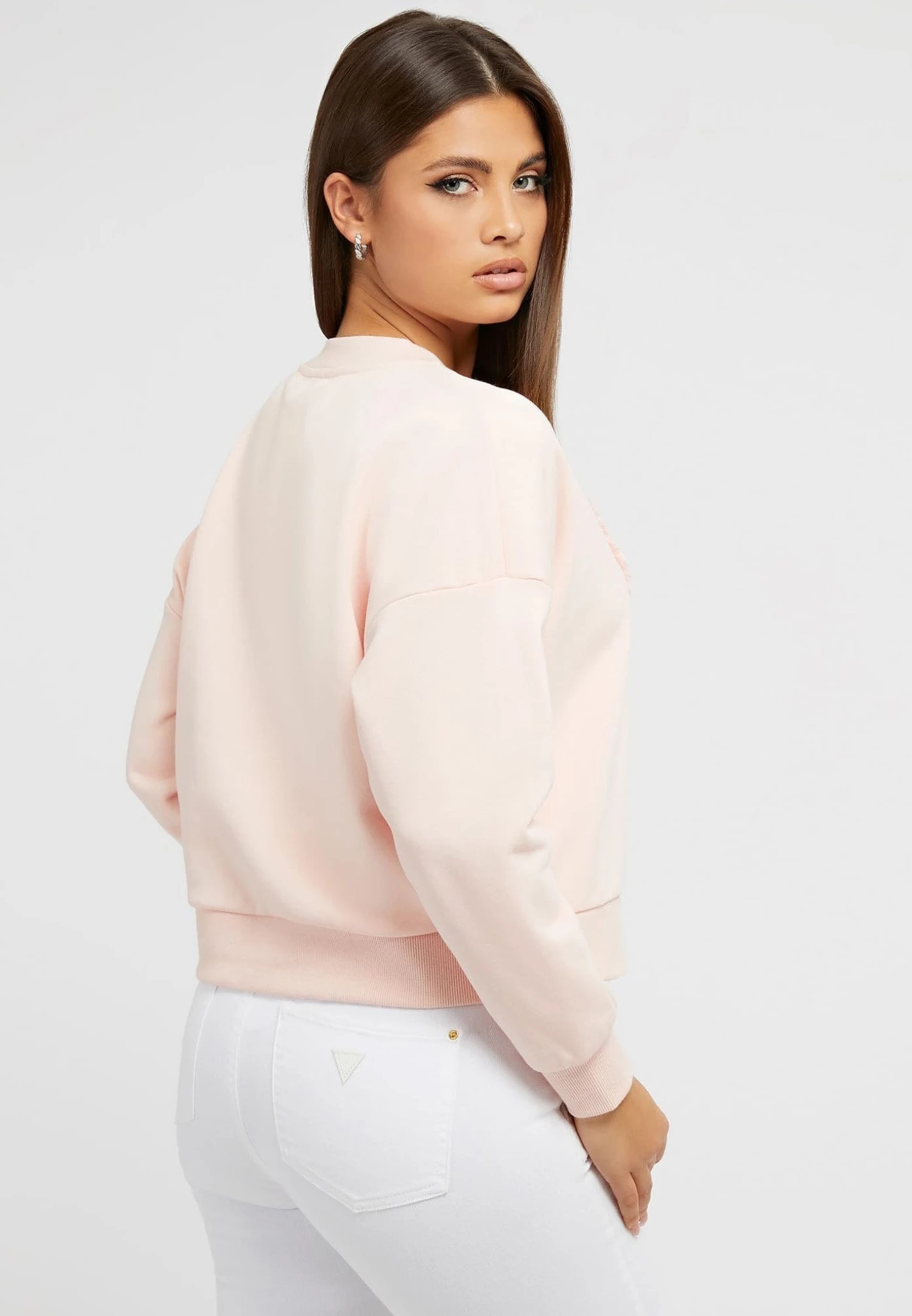 Guess Petals Triangle - Sweater - Hellrose - Afbeelding 3