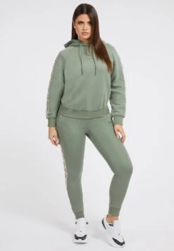 Guess Mit Seitlichem Logo - Trainingsbroek - Grün