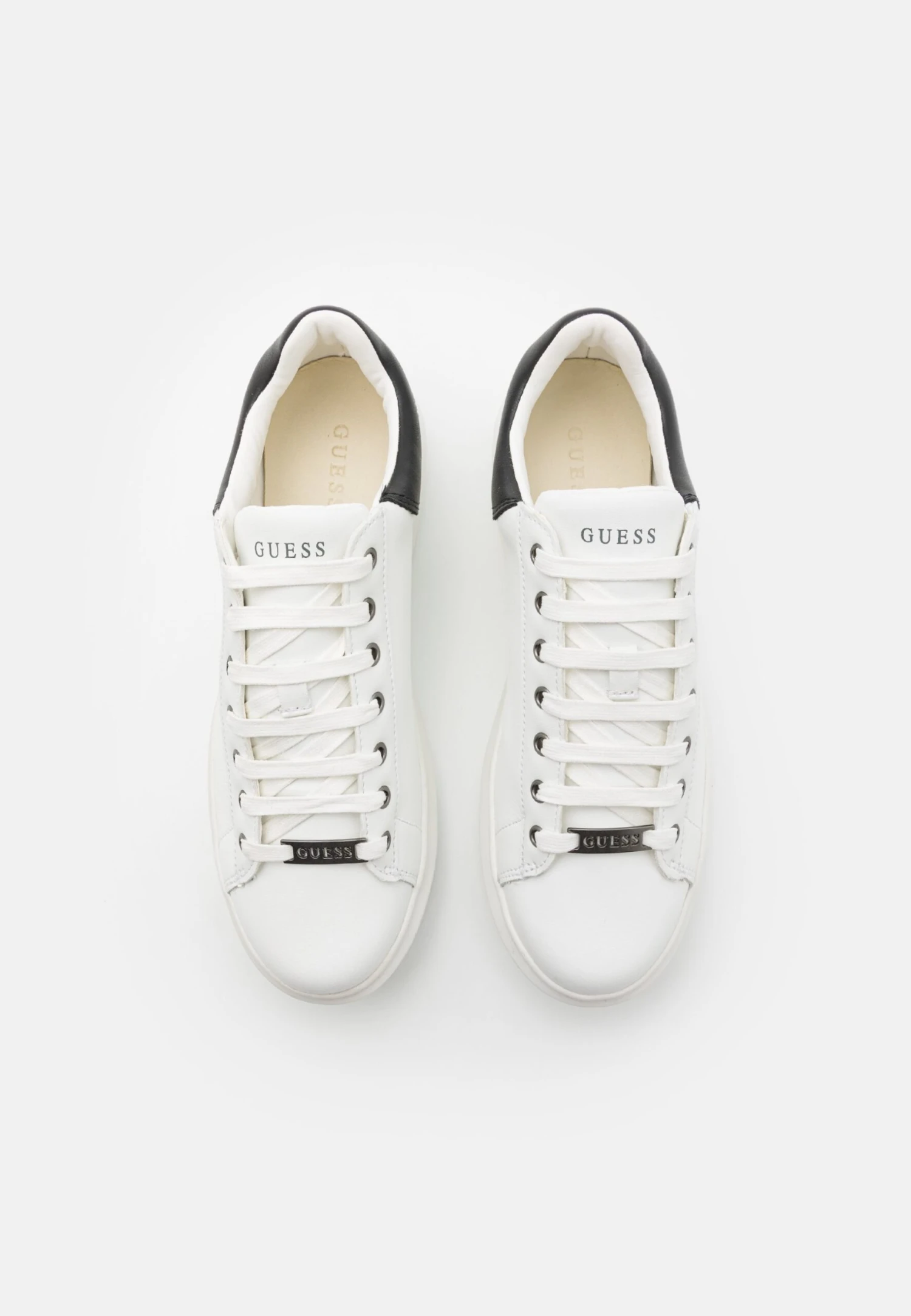 Guess Vibo- Sneakers Laag - White/Black - Afbeelding 4
