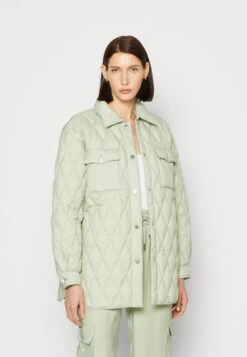 Guess Giorgia Quilted Shaket - Winterjas - Light Matcha Multi