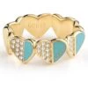 Guess Lovely- Ring - Himmelblau