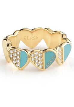 Guess Lovely- Ring - Himmelblau
