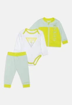 Guess Baby Pant Set Unisex - Geboortegeschenk - Soft Mint
