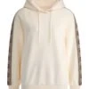 Guess Logo-Streifen - Hoodie - Creme