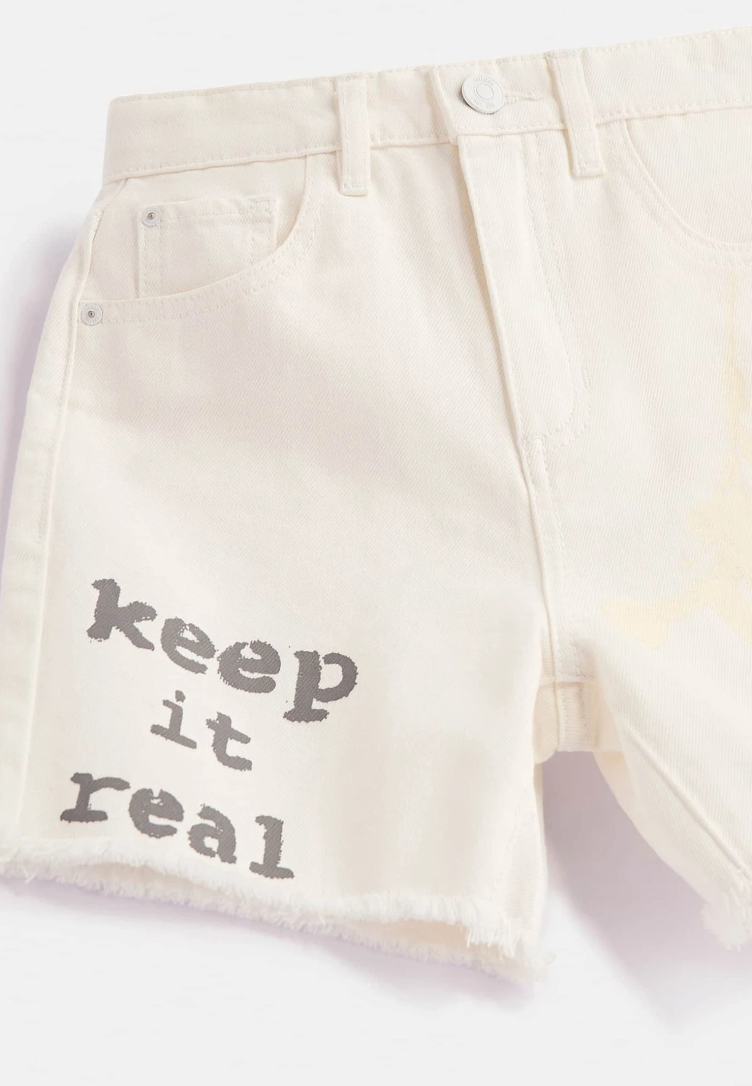 Guess Jeansshort - Weiß - Afbeelding 3