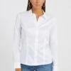Guess Klassisches Slim Fit - Overhemdblouse - White