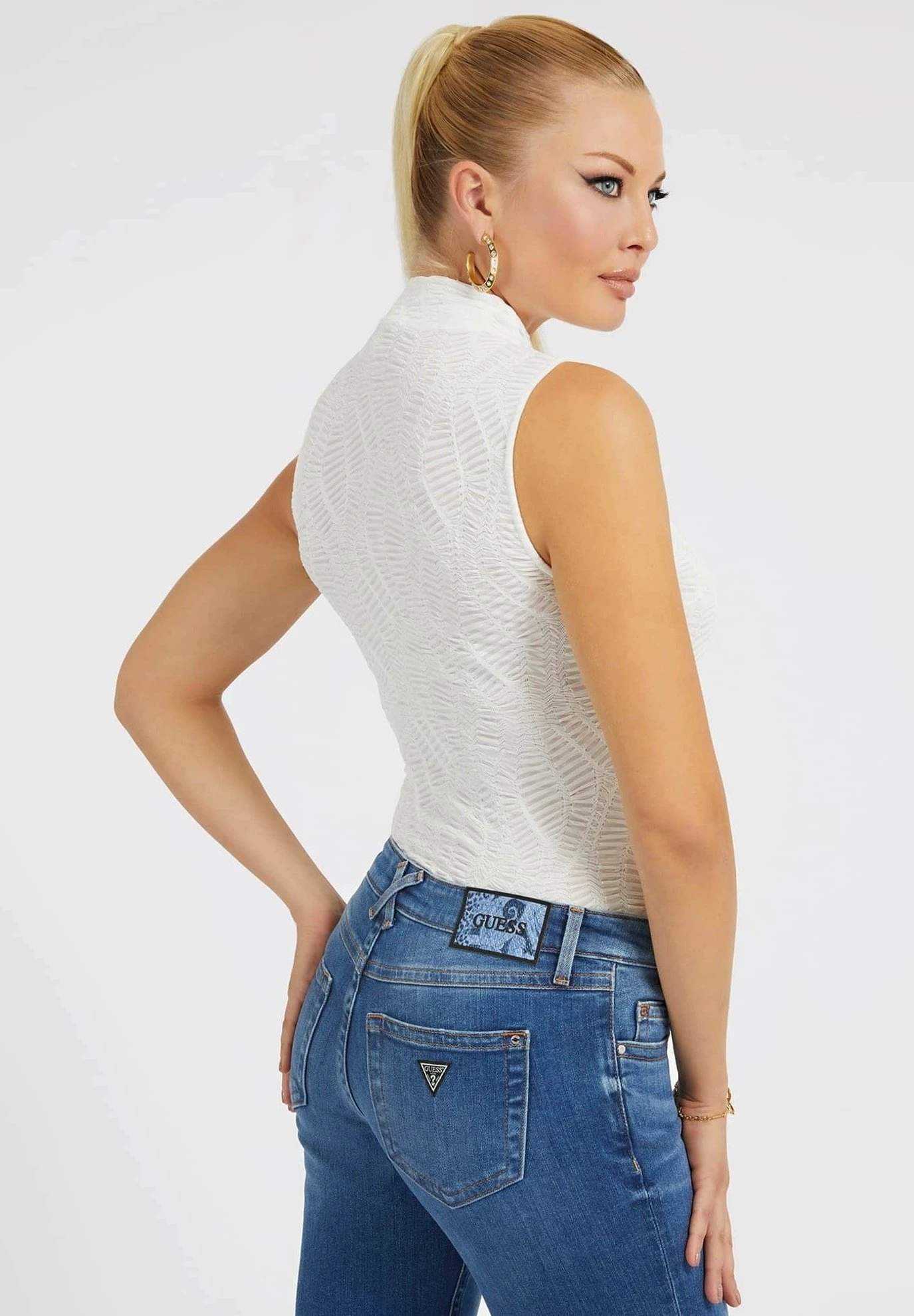 Guess Blouse - Weiß - Afbeelding 3