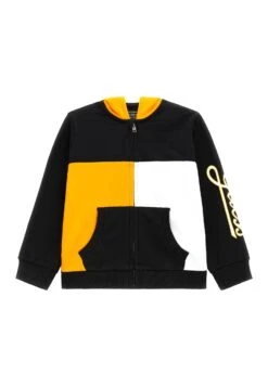 Guess Colorblock - Sweater Met Rits - Mehrfarbig/Schwarz