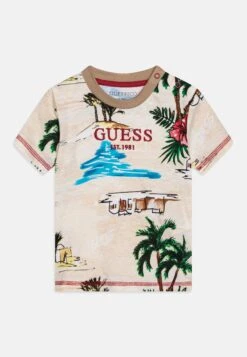 Guess Toddler Ss - T-Shirt Print - Beige