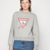 Guess Cn Icon - Sweater - Light Melange Grey