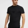 Guess Embossed Tee - T-Shirt Print - Schwarz