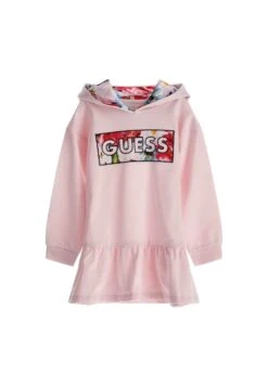 Guess Mit Logo - Jurk - Mehrfarbe Rose