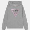 Guess Junior Hooded Core - Sweater - Light Heather Grey
