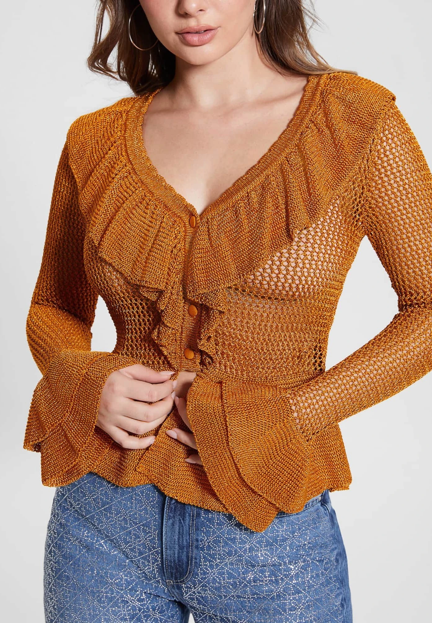 Guess Vest - Orange - Afbeelding 4