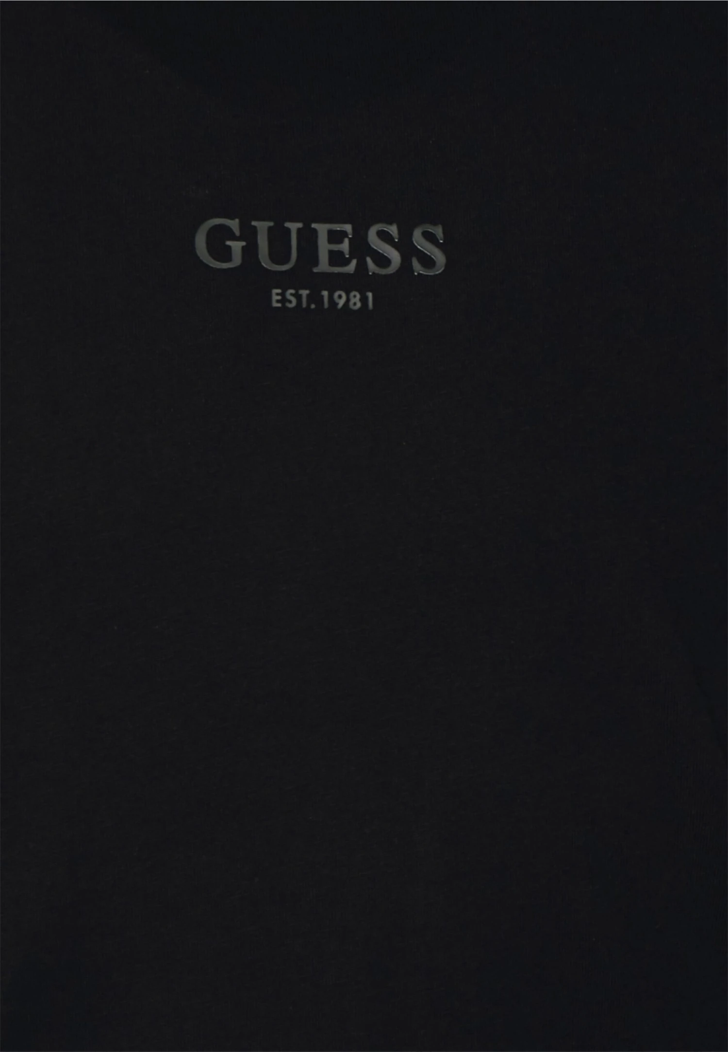 Guess Aidy Tee - T-Shirt Basic - Jet Black - Afbeelding 3