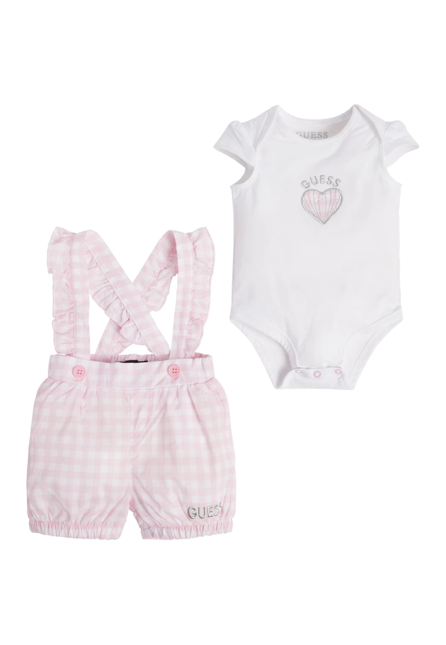 Guess Mit Body Und Latzhose - Body - Weiß