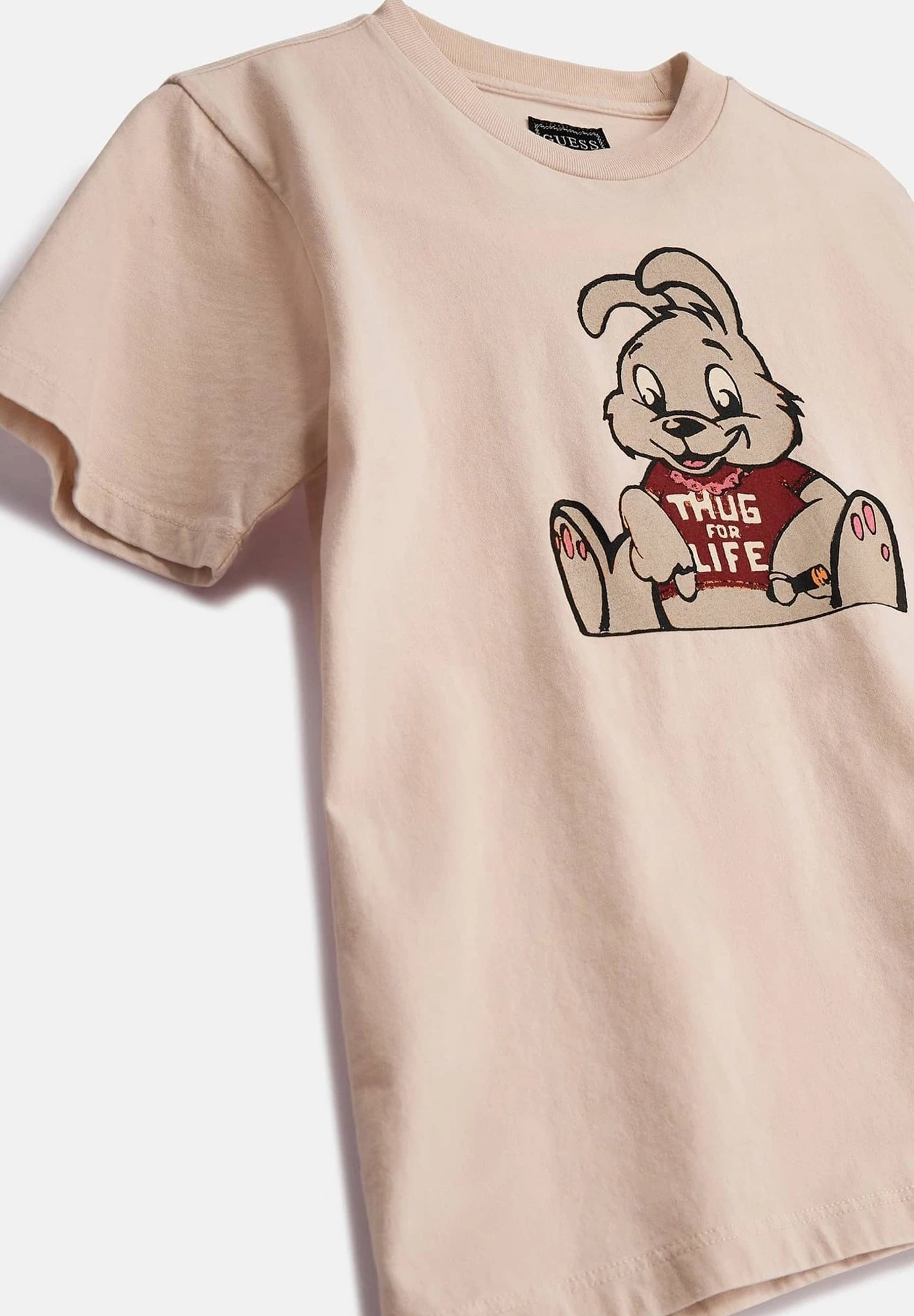 Guess Mit Graffiti Print - T-Shirt Print - Hellrose - Afbeelding 3