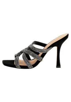 Guess Muiltjes Met Hak - Schwarz