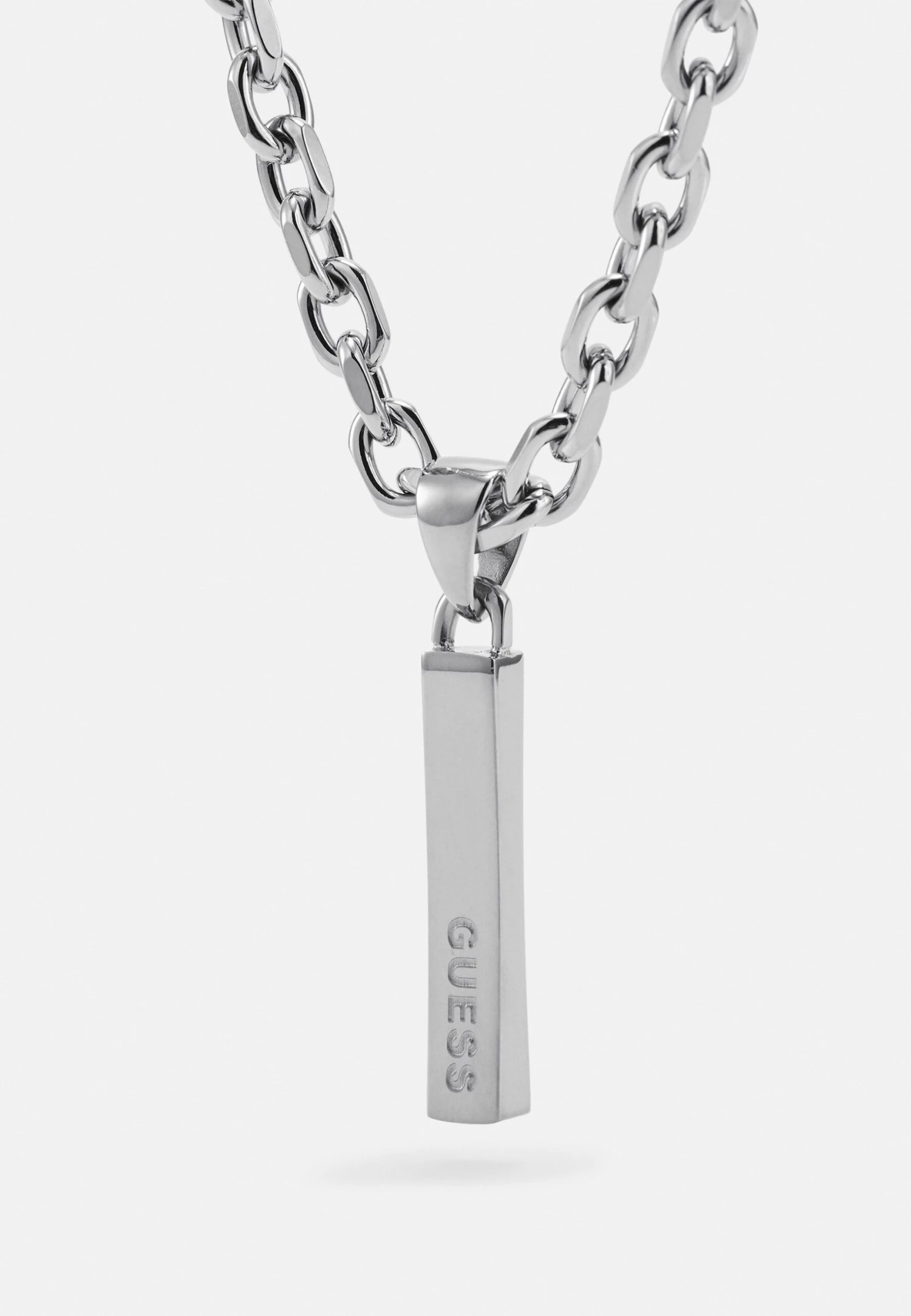 Guess Plate Unisex - Ketting - Steel - Afbeelding 3