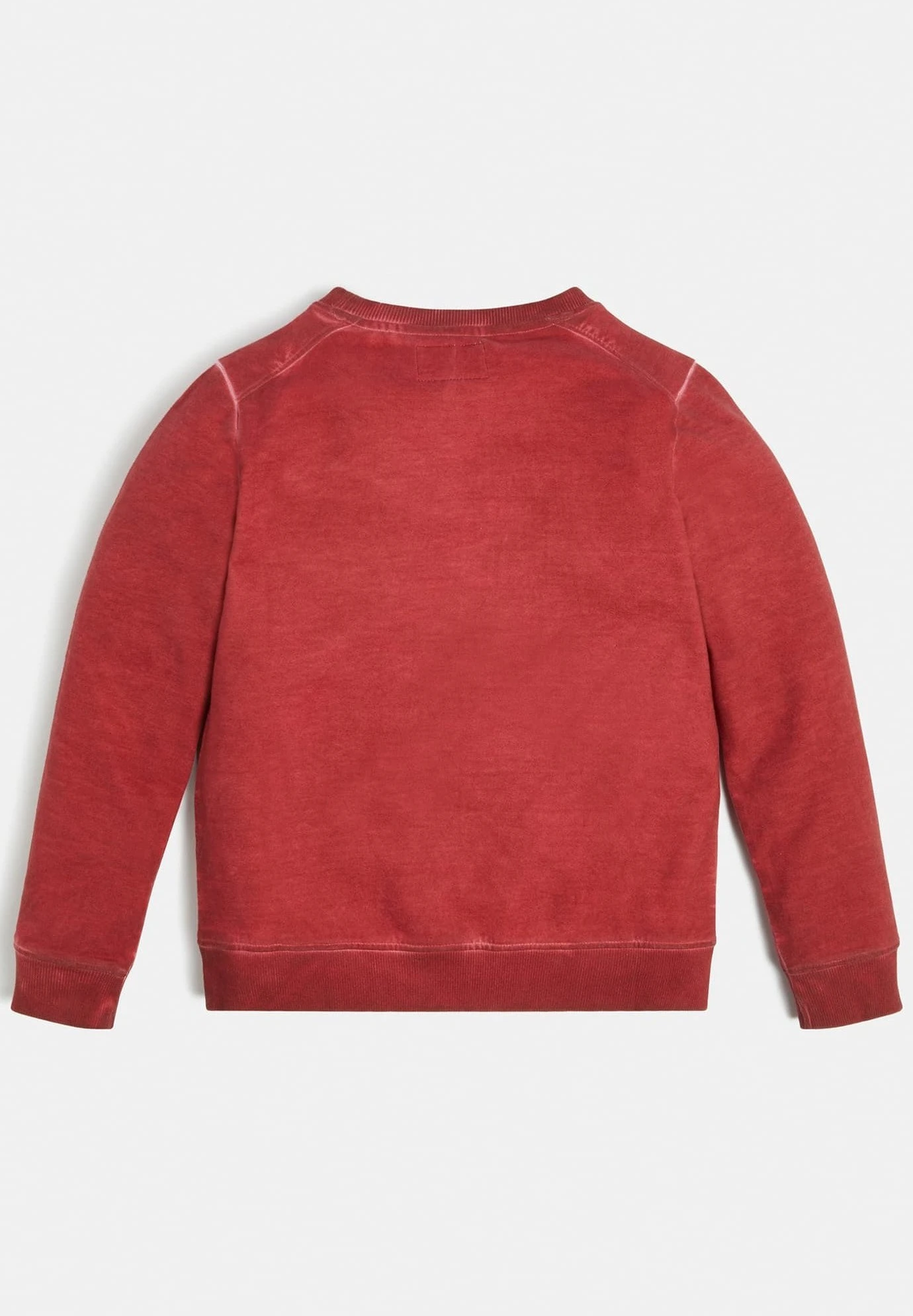 Guess Mit Gesticktem Logodreieck - Sweater - Rot - Afbeelding 2