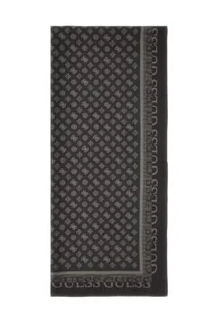 Guess Kufiya Mit 4G-Logo Und Peony-Logo - Sjaal - Schwarz