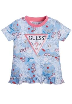 Guess T-Shirt Print - Himmelblau