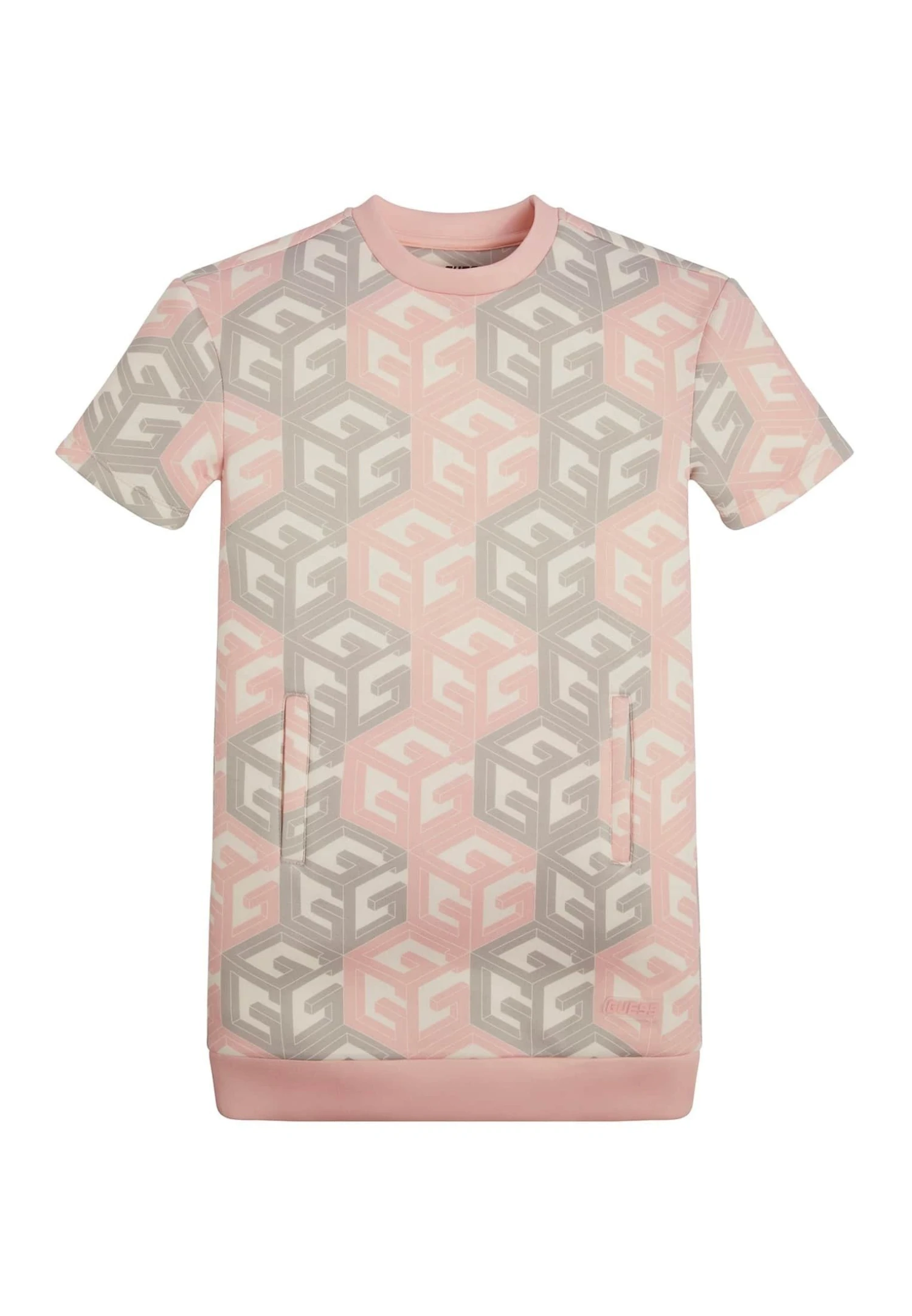 Guess Mit Allover-G-Cube-Logo - Jurk - Rose