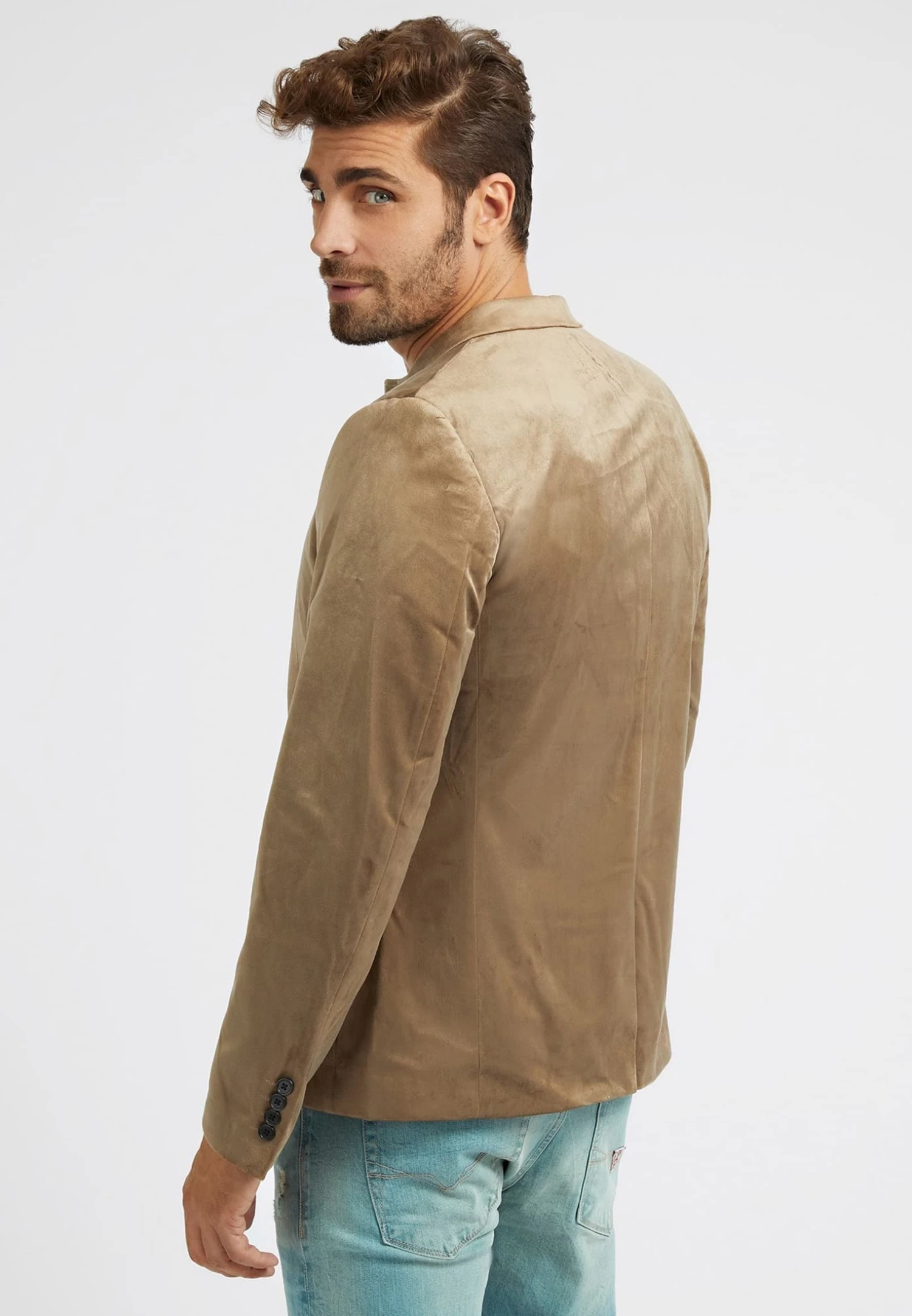 Guess Regular Fit - Blazer - Goldenfarbe - Afbeelding 3