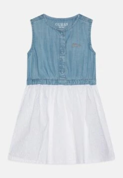 Guess Toddler Dress - Spijkerjurk - Slubby Light Blue