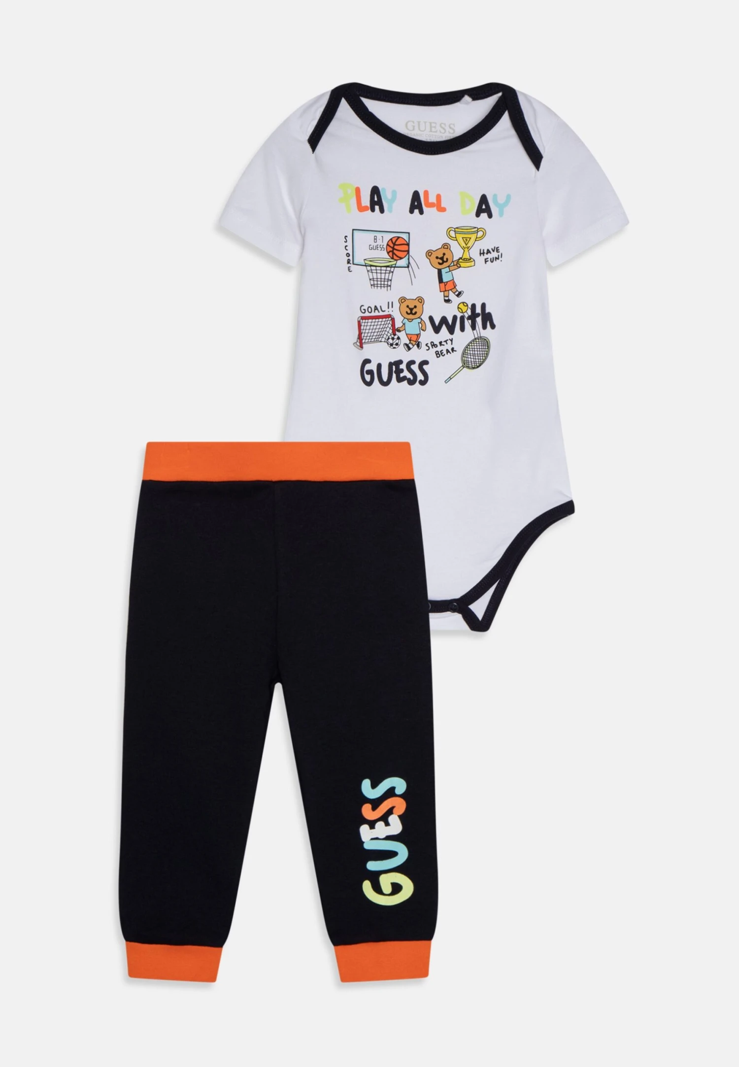 Guess Newborn Set - Body - White/Blue/Navy